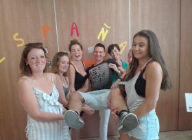 Alumnos con Raquel